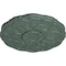 Ekena Millwork Cornelia Ceiling Medallion (Fits Canopies up to 4"), Hand-Painted Cloud Burst, 22 1/2"OD x 1 1/2"P CM22CNCBF - alternate 2